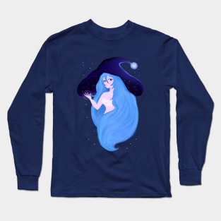 Witch anime girl Long Sleeve T-Shirt